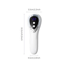 Load image into Gallery viewer, Portable Nail Art Handheld Phototherapy Machine with LED Display Fast Charging and Drying Wireless Nail Art Lamp