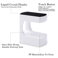Load image into Gallery viewer, Portable Mini Nail Drying Lamp LED Lamp Nail Dryer UV Lamp Manicure Gel Nail Polish Dryer Household Travel with USB Cable
