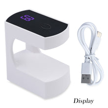 Load image into Gallery viewer, Portable Mini Nail Drying Lamp LED Lamp Nail Dryer UV Lamp Manicure Gel Nail Polish Dryer Household Travel with USB Cable