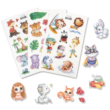 Load image into Gallery viewer, Sparkling Powder Tattoo Sticker Waterproof Animal Ocean Children's Tattoo Sticker Cute Animals Tattoo Stickers