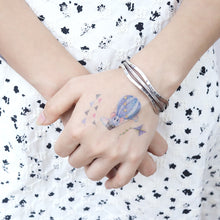 Load image into Gallery viewer, Sparkling Powder Tattoo Sticker Waterproof Animal Ocean Children's Tattoo Sticker Cute Animals Tattoo Stickers