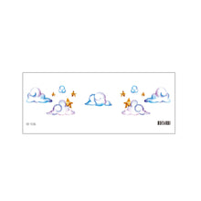 Load image into Gallery viewer, Creative Rainbow Cloud Waterproof Facial Tattoo Stickers Party Simulated Concert Facial Makeup Tattoo Stickers