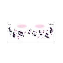 Load image into Gallery viewer, Creative Rainbow Cloud Waterproof Facial Tattoo Stickers Party Simulated Concert Facial Makeup Tattoo Stickers