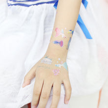Load image into Gallery viewer, Waterproof Children's Tattoo Sticker Ocean Shark Cartoon Tattoo Sticker Creative Ocean Women Men Tattoo Stickers