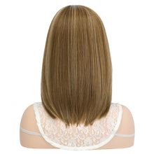 Load image into Gallery viewer, Forehead Lace Comfortable Breathable Wig High Temperature Silk Straight Hair Full Top Wig Women Hair Extensions