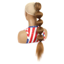 Load image into Gallery viewer, Drawstring Mesh Wig Ponytail Fashionable Colorful Lantern Ponytail Fluffy Synthetic Long Ponytail Hair Extensions for Women