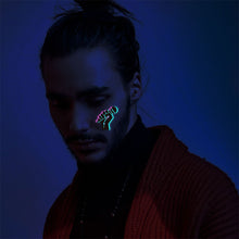 Load image into Gallery viewer, 10pcs/pack Night Glow Waterproof Tattoo Sticker Party Music Festival Fashion Tattoo Sticker Temporary Body Art Tattoo