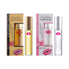 Load image into Gallery viewer, Plump Lip Oil Transparent Moisturizing Nourishing Repairing Lip Gloss Lip Balm Non-sticky Lip Care Essence Liquid
