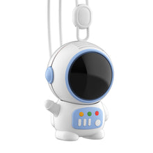 Load image into Gallery viewer, Astronaut Mini Fan Handheld Portable Wireless Bladeless Fans USB Rechargeable Mute Fan with Lanyard Keychain