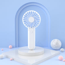 Load image into Gallery viewer, Handheld Mini Fan Portable Pocket Fan USB Charging Fan 3 Speeds Adujustable Summer Cooling Fan for Home Outdoor