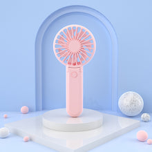 Load image into Gallery viewer, Handheld Mini Fan Portable Pocket Fan USB Charging Fan 3 Speeds Adujustable Summer Cooling Fan for Home Outdoor