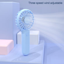 Load image into Gallery viewer, Handheld Mini Fan Portable Pocket Fan USB Charging Fan 3 Speeds Adujustable Summer Cooling Fan for Home Outdoor