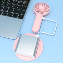 Load image into Gallery viewer, Handheld Mini Fan Portable Pocket Fan USB Charging Fan 3 Speeds Adujustable Summer Cooling Fan for Home Outdoor