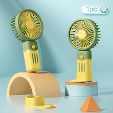 Load image into Gallery viewer, Handheld Mini Fan Portable Pocket Fan USB Charging Fan 3 Speeds Adujustable Summer Cooling Fan for Home Outdoor