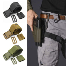Load image into Gallery viewer, Tactical Thigh Strap Band Elastic Strap Drop Leg Gun Holster Platform Leg Hanger Airsoft for Glock 1911 Hunting Accessories