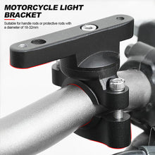 Load image into Gallery viewer, Motorcycle Motorcycle Handlebars Bumper Spotlight Auxiliary Lamp Bracket LED Head Light Tube Clamp Mount Kit