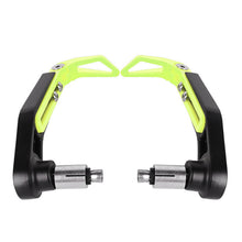 Load image into Gallery viewer, Pair Aluminum Alloy Motorcycle Brake Clutch Levers Guard Protector Modification Anti-Fall Horn Brakes Hand Guard Bow Protection Rods