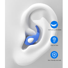 Load image into Gallery viewer, Silicone Noise Reduction Earplugs Reusable Outdoor Filter Anti-Noise Earplugs Comfortable Washable Sleeping Earplugs