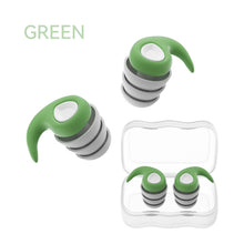 Load image into Gallery viewer, Three Layer Silicone Noise Reduction Earplugs Soft Comfortable Sound Insulation Sleeping Earplugs for Adults Children