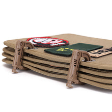 Load image into Gallery viewer, Self-Adhesive Cloth Organizer Board Tactical Badge Storage Book Army Fan Epaulette Badge Morale Badge Display Board
