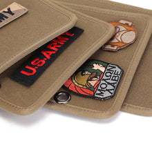 Load image into Gallery viewer, Self-Adhesive Cloth Organizer Board Tactical Badge Storage Book Army Fan Epaulette Badge Morale Badge Display Board
