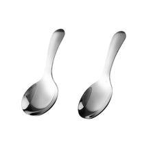 Load image into Gallery viewer, 1 Set 304 Stainless Steel Spoon Fork Portable Outdoor Camping Hiking Tableware Dessert Set Cooking Supplies