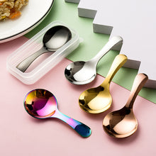 Load image into Gallery viewer, 1 Set 304 Stainless Steel Spoon Fork Portable Outdoor Camping Hiking Tableware Dessert Set Cooking Supplies
