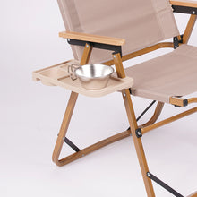 Load image into Gallery viewer, Outdoor Kermit Chair Side Storage Tray Portable Recliner Chair Cup Holder Tray Camping Picnic Accessories