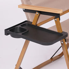Load image into Gallery viewer, Outdoor Kermit Chair Side Storage Tray Portable Recliner Chair Cup Holder Tray Camping Picnic Accessories