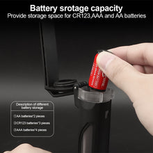 Load image into Gallery viewer, 1PC Multi-Functional Tactical Battery Storage Box Molle Waterproof Dustproof Storage Tank For CR123/AAA Batteries - Single