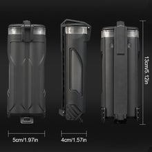 Load image into Gallery viewer, 1PC Multi-Functional Tactical Battery Storage Box Molle Waterproof Dustproof Storage Tank For CR123/AAA Batteries - Double