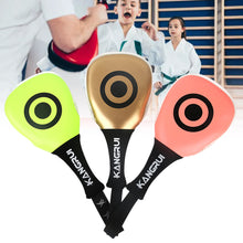 Load image into Gallery viewer, 1PC Children Taekwondo Foot Target Boxing Training Equipment Martial Arts Target Training Double Leaf Target