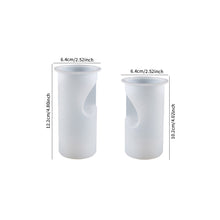 Load image into Gallery viewer, 3D Candle Silicone Mold Polka Dot Cylindrical Lantern Round Ball Mold DIY Resin Mould Home Decor Supplies
