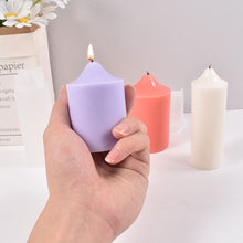 Load image into Gallery viewer, DIY Candle Mold Silicone Candle Mold Cake Resin Molds 3D Art Wax Candle Making Mould Silicone Handmade Soap Molds