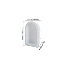 Load image into Gallery viewer, 3D Arch Candle Silicone Mold Geometric Stripes Rainbow Mould DIY Epoxy Resin Bridge Molds Home Decor Artifact