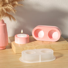 Load image into Gallery viewer, Multiple Holes Candle Holder Silicone Mold Candle Holder Casting Molds Multi-Connected Candlestick Mould Home Table Decorations