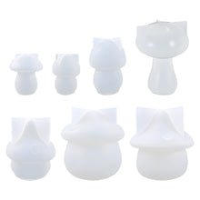 Load image into Gallery viewer, Mushroom Storage Boxes Display Epoxy Resin Silicone Molds Making For DIY Aromatherapy Gypsum Mushroom Ornaments