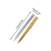Load image into Gallery viewer, DIY Crystal Epoxy Resin Mold Irregular Shape Magic Wand Ballpoint Pen Silicone Mold Handmade Crafts Tool Resin Casting Molds