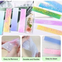 Load image into Gallery viewer, DIY Pendant Bookmark Silicone Mold Leaves Resin Bookmark Epoxy Casting Mould for Jewellry Making Silicone Crafts Molds Decoration
