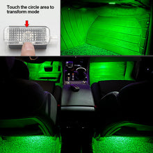 Load image into Gallery viewer, 1pc RGB Car Footwell Light Luggage Compartment Touch LED Seat Lamp For Audi A1 8X A4 B7 B8 B9 A5 A6 C5 C6 C7 A7 A8 TT Q3 8U Q5 A8 Q7