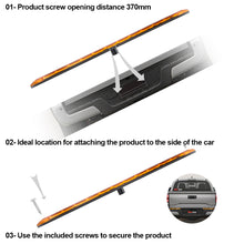Load image into Gallery viewer, 1PC 11LED 12V Truck Tail Trailer Red LED High Mount Rear Third 3RD Strip Brake Stop Tail Light Lamp Marker Bar Light