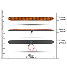 Load image into Gallery viewer, 1PC 11LED 12V Truck Tail Trailer Red LED High Mount Rear Third 3RD Strip Brake Stop Tail Light Lamp Marker Bar Light