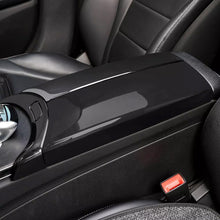 Load image into Gallery viewer, 4Pcs Carbon Fiber Car Center Armrest Box Panel Switch Button Cover Interior Accessories Only For Mercedes Benz E GLC C class W205