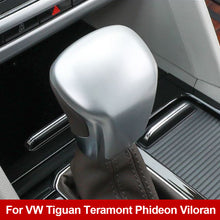 Load image into Gallery viewer, Car Center Control Armrest Gear Shift Knob Head Cover Trim Interior Sticker Accessories For Volkswagen VW Tiguan Teramont Phideon Viloran
