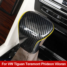 Load image into Gallery viewer, Car Center Control Armrest Gear Shift Knob Head Cover Trim Interior Sticker Accessories For Volkswagen VW Tiguan Teramont Phideon Viloran