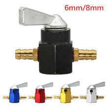 Load image into Gallery viewer, Universal Motorcycle Modified On-OFF Petcock Fuel Switch Inline 6mm 8mm In-Line Petrol / Fuel Tap for ATV Accessories