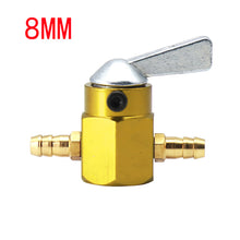 Load image into Gallery viewer, Universal Motorcycle Modified On-OFF Petcock Fuel Switch Inline 6mm 8mm In-Line Petrol / Fuel Tap for ATV Accessories