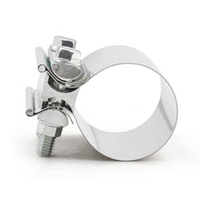 Load image into Gallery viewer, 2.0" 2.25" 2.5" 2.75'' 3.0" 4.0" Car Exhaust Clamp Sleeve 304 Stainless Steel Butt Joint Band Clamp Sleeve Coupler Step Clamps