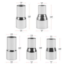 Load image into Gallery viewer, Universal Car Motorcycle Exhaust Straight Pipe Adapter Reducer Stainless Steel Available Muffler Pipeline Welded Pipe Multiple Sizes