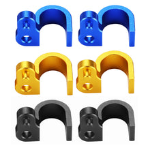 Load image into Gallery viewer, 2Pcs Motorcycle Front Brake Line Hose Clamp Holder CNC Aluminum For Honda CRF250L CRF250M 2012 2013 2014 2015 crf 250 L/M Accessories
